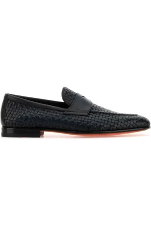 santoni Herren, Schuhe, Blau, 43 EUGröße:
