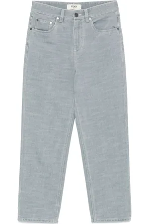 Fendi Damen, Jeans, Blau, 2XSGröße: