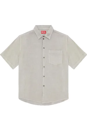 Diesel Herren, Shirts, Grau, MGröße: