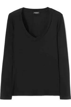 Dondup Damen, Oberteile, Schwarzk, MGröße: