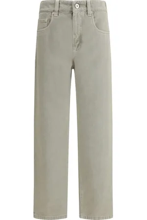 Brunello Cucinelli Damen, Jeans, Grau, SGröße: