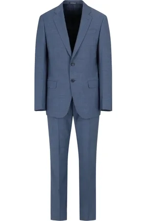 Emporio Armani Herren, Anzüge, Blau, 4XLGröße: