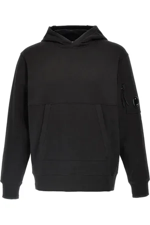 C.P. Company Herren, Sweatshirts & Hoodies, Schwarzk, SGröße: