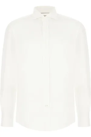 Brunello Cucinelli Herren, Shirts, Weiß, 2XLGröße: