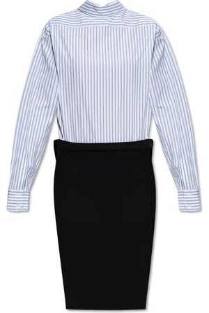 Maison Margiela Damen, Kleider, Blau, SGröße: