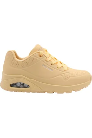 Skechers Damen, Schuhe, Gelb, 41 EUGröße: