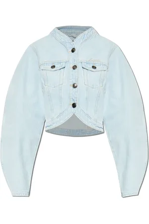 ROTATE Damen, Jacken, Blau, LGröße: