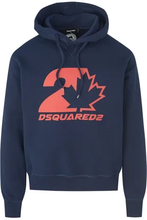 Dsquared2 Herren, Sweatshirts & Hoodies, Blau, SGröße:
