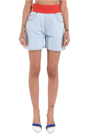 Msgm Damen, Shorts, Blau, XSGröße: