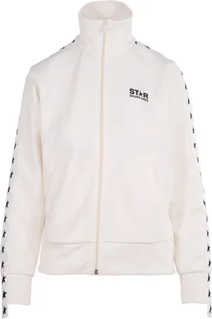 Golden Goose Damen, Sweatshirts & Hoodies, Weiß, MGröße: