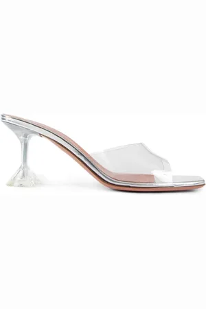 Amina Muaddi Damen, Schuhe, Weiß, 38 EUGröße: