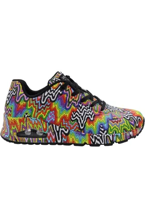 Skechers Damen, Schuhe, Mehrfarbig, 37 EUGröße: