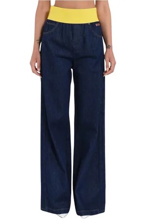 Msgm Damen, Jeans, Blau, SGröße: