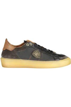 Blauer Herren, Schuhe, Schwarzk, 43 EUGröße: