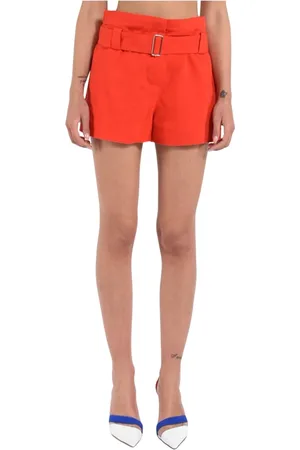 Msgm Damen, Shorts, Rot, LGröße: