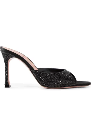 Amina Muaddi Damen, Schuhe, Schwarzk, 38 EUGröße: