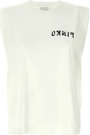 Pinko Damen, Oberteile, Weiß, SGröße: