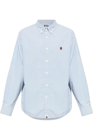 A Bathing Ape Herren, Shirts, Blau, SGröße:
