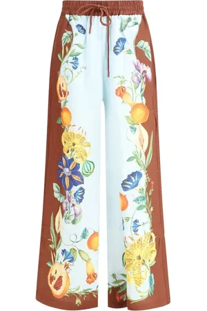 ALÉMAIS Damen, Hosen, Mehrfarbig, LGröße: