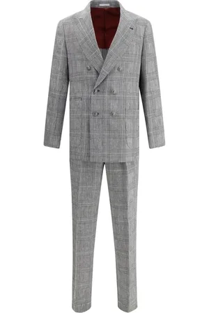 Brunello Cucinelli Herren, Anzüge, Grau, SGröße: