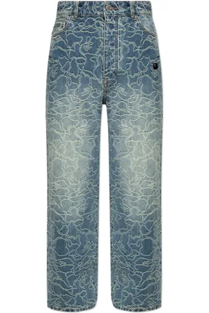 A Bathing Ape Herren, Jeans, Blau, LGröße: