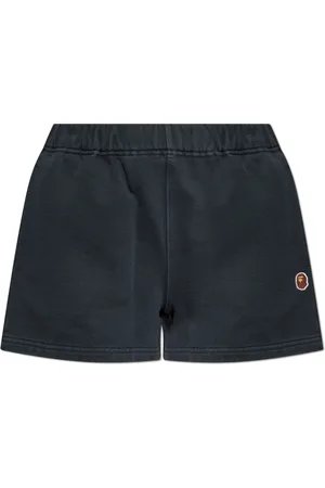 A Bathing Ape Damen, Shorts, Schwarzk, MGröße: