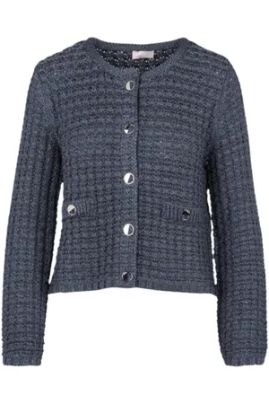 Liu Jo Damen, Strickwaren, Blau, LGröße: