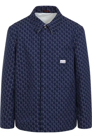 Gucci Herren, Shirts, Blau, MGröße: