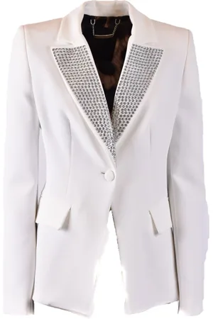 Philipp Plein Damen, Jacken, Weiß, SGröße: