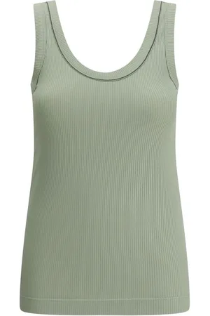 Brunello Cucinelli Damen, Oberteile, Grün, 2XLGröße: