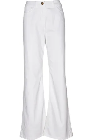 THE SEAFARER Damen, Jeans, Weiß, W30Größe: