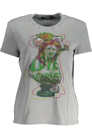 Desigual Damen, Oberteile, Grau, XLGröße: