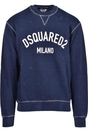 Dsquared2 Herren, Sweatshirts & Hoodies, Blau, MGröße:
