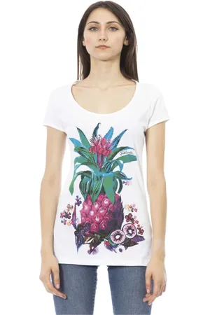 Roberto Cavalli Damen, Oberteile, Weiß, LGröße: