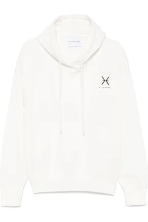 John Richmond Herren, Sweatshirts & Hoodies, Weiß, MGröße: