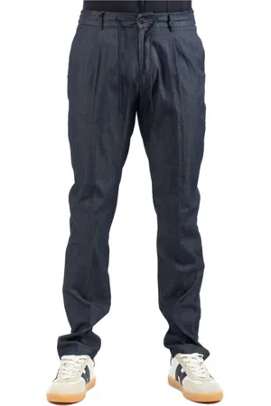 Berwich Herren, Hosen, Blau, SGröße: