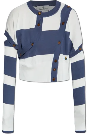 Vivienne Westwood Damen, Strickwaren, Blau, LGröße: