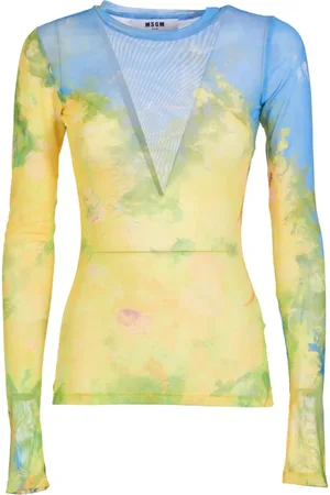 Msgm Damen, Oberteile, Mehrfarbig, 2XSGröße: