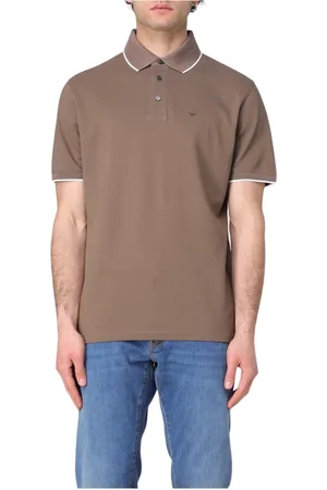 Emporio Armani Herren, Oberteile, Braun, SGröße: