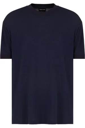 Giorgio Armani Herren, Oberteile, Blau, 2XLGröße: