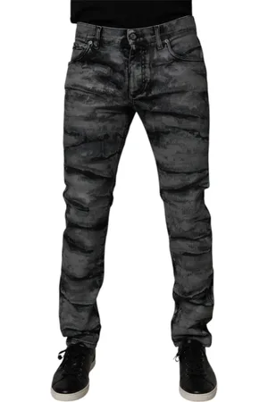 Dolce & Gabbana Herren, Jeans, Grau, MGröße:
