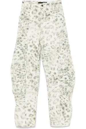 ROTATE Damen, Jeans, Weiß, SGröße: