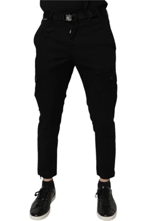 Dolce & Gabbana Herren, Jeans, Schwarzk, SGröße: