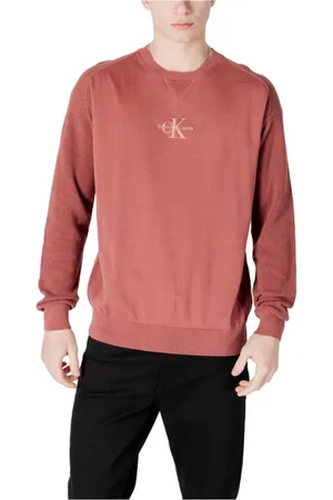 Calvin Klein Herren, Sweatshirts & Hoodies, Rosa, 2XLGröße: