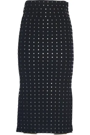 Sportmax Damen, Röcke, Schwarzk, MGröße:
