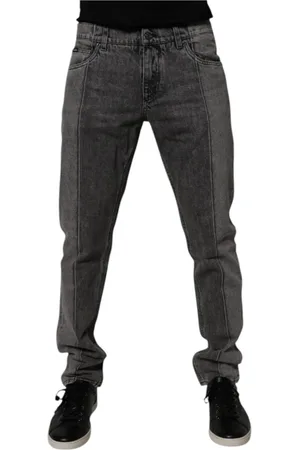 Dolce & Gabbana Herren, Jeans, Grau, LGröße: