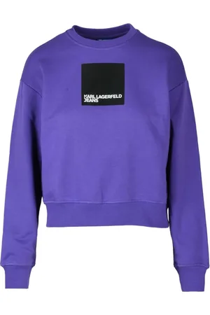 Karl Lagerfeld Damen, Sweatshirts & Hoodies, Lila, LGröße: