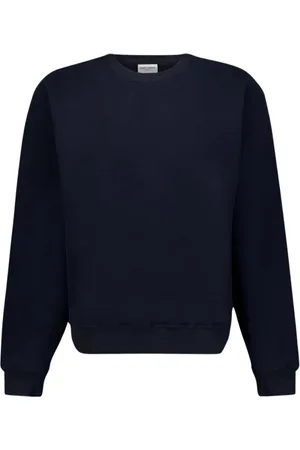 Saint Laurent Herren, Sweatshirts & Hoodies, Blau, MGröße: