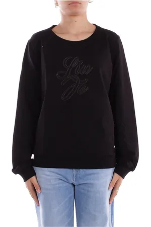 Liu Jo Damen, Sweatshirts & Hoodies, Schwarzk, LGröße: