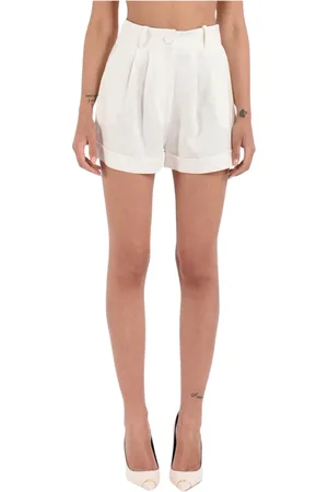 ACTUALEE Damen, Shorts, Weiß, XLGröße: